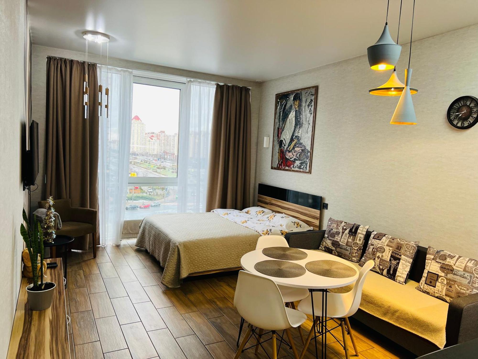 Apartment Smart Plaza Obolon' Kiev Eksteriør billede